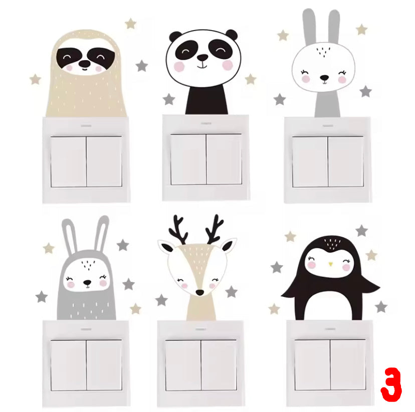 Nos stickers pour interrupteurs